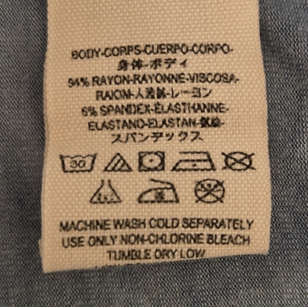 Free People Distressed Short Sleeve Shirt - Picture 6 of 6